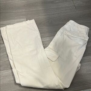 Zara White Cargo Pants